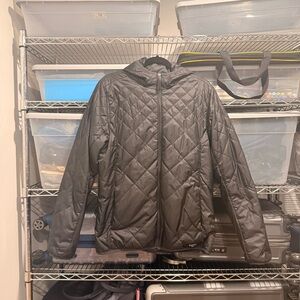 RHONE Men's Black Puffer Jacket